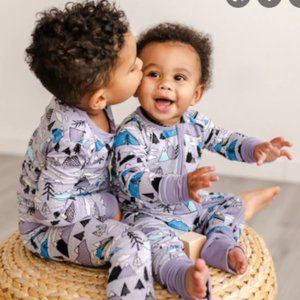 NWOT Little Sleepies Mountain Zippie 6-12 months